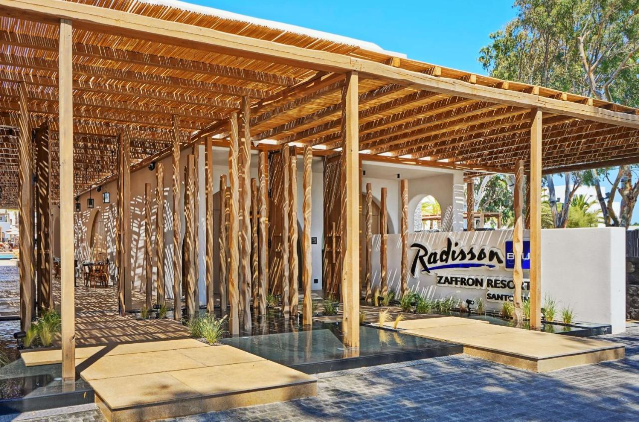 Radisson Blu Zaffron Resort, Santorini (Adults Only) Kamári Exteriér fotografie